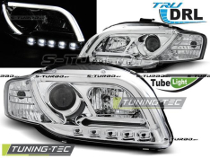 Передние фары TUBE LIGHTS CHROME TRU DRL