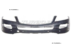 Бампер передний (грунтованный) без отв. под омыватели, с отв. под парктроники