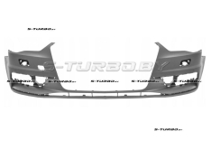 Бампер передний (грунтованный) без отв. под парктроники, с отв. под омыватели