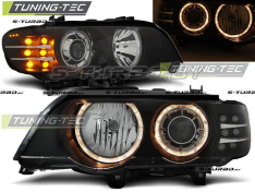 Передние фары ANGEL EYES BLACK LED INDIC.