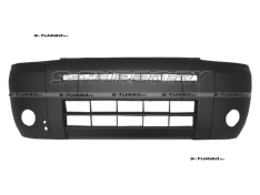 Бампер передний (черный) с отв. под противотуманки