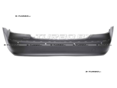 Бампер задний (грунтованный) с отв. под парктроники, с отв. под накладку