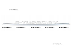 Молдинг переднего бампера (центральный) хром, для версии modern line