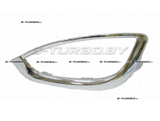 Рамка противотуманной фары (левая) хром