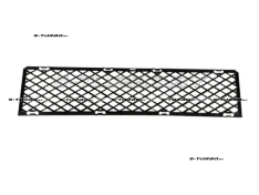 Решетка в бампер (центральная)