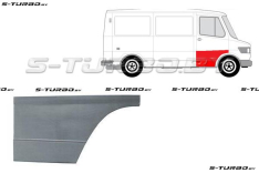 Дверь передняя (правая) наружная часть, 51 см, заводской штамп