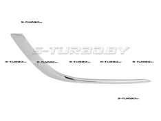 Накладка решетки бампера (правая) хром