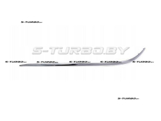 Молдинг накладки бампера (левый) хром