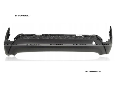 Бампер задний (черный) с отв. под парктроники, нижняя часть