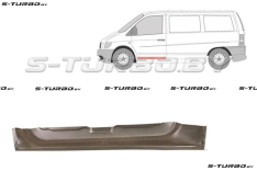 Дверь передняя (левая) внутренняя часть, заводской штамп