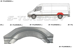 Арка задняя (левая=правая) заводской штамп