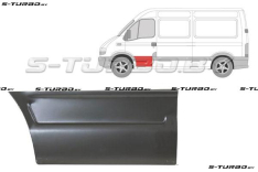 Дверь передняя (левая) наружная часть, 35 см высота, заводской штамп