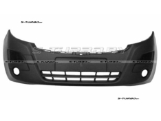 Бампер передний (черный) с отв. под противотуманки