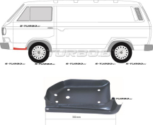 Ступень передней двери (левой) заводской штамп