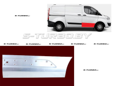 Дверь передняя (правая) нижняя наружная часть, короткая / длинная база, заводской штамп