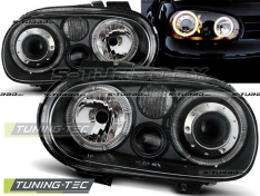 Передние фары ANGEL EYES BLACK