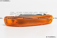 Указатель поворота в бампер (правый) желтый