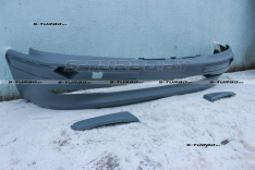 Бампер передний (грунтованный) + заглушки противотуманок (съемные)