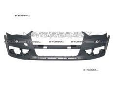 Бампер передний (грунтованный) с отв. под парктроники, с отв. под омыватели