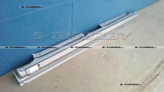 Порог (левый) полный профиль, заводской штамп