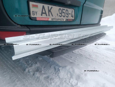 Порог (левый) полный профиль, ремкомплект