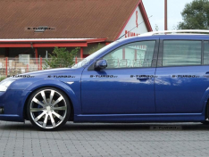 Накладки на пороги ST220