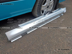 Порог (левый) полный профиль, заводской штамп