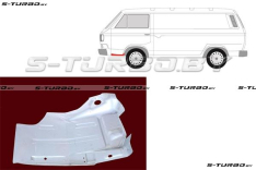 Днище пола (передняя левая сторона) заводской штамп