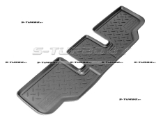 Коврики модельные полиуретановые в салон (высокий борт), 3-ий ряд