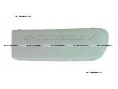 Накладка переднего бампера (левая) грунтованная