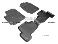 Коврики модельные полиуретановые в салон (высокий борт), 3 дв.