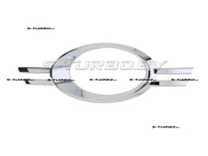 Рамка противотуманной фары (левая) хром