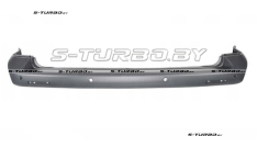 Бампер задний (черный) с отв. под парктроники