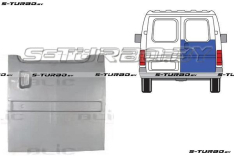 Дверь задняя (правая) распашная, наружная часть, до стекла, заводской штамп