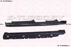 Порог (левый) полный профиль, заводской штамп