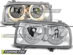 Передние фары ANGEL EYES CHROME