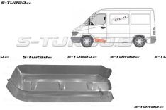 Ступень передней двери (левой) низкая, с усилителем, заводской штамп