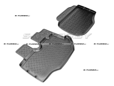 Коврики модельные полиуретановые в салон (высокий борт), передние
