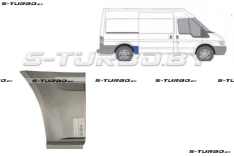 Крыло заднее (правое) передняя часть (до колеса) средняя база, заводской штамп