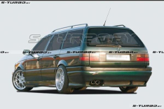 Накладка заднего бампера RIEGER