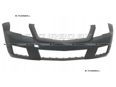 Бампер передний (грунтованный) с отв. под омыватели, без отв. под парктроники