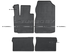 Коврики модельные резиновые в салон (низкий борт)