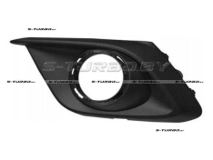 Решетка в бампер (левая) с отв. под противотуманку, с отв. под хром. рамку