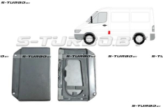 Лючок бензобака, заводской штамп