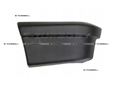 Бампер передний (черный) правая часть