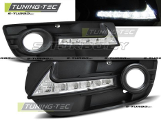 Рамки противотуманок со встроенными ходовыми огнями DRL