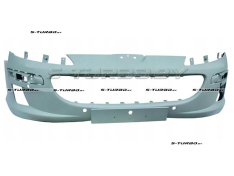 Бампер передний (грунтованный) без отв. под омыватели, с отв. под парктроники