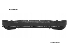 Бампер задний (черный) без отв. под парктроники, с отв. под крепление спойлера