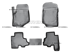 Коврики модельные полиуретановые в салон (высокий борт)