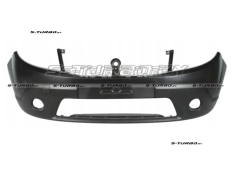 Бампер передний (черный) с отв. под противотуманки, для версии stepway